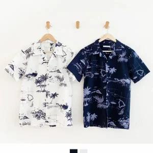 [모로엠] 리조트 커플셔츠 DMG-SHA-Q4174611