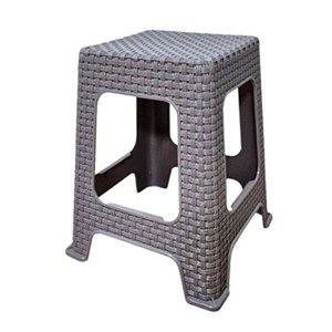 국산 야외 이동식 플라스틱 사각 라탄의자 4P-WFGG5A2