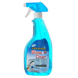 옳은유통 초강력 유리세정제 글래스크린 600ml/ 학교 회사 업소 차량 유리 거울 창문 닦기 청소 세정제