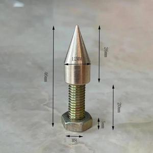 [누리음향]하이파이 오디오 스피커 스파이크 앰프, DAC 랙 스탠드 발 패드, 황동 삼각대 절연 못 피크 완충