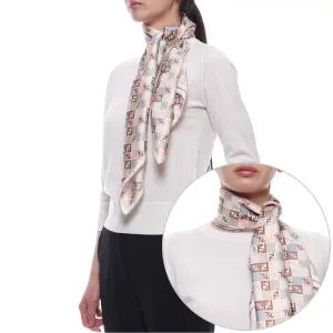 [펜디] 25SS 여성 마이크로 FF 로고 스퀘어 실크 스카프 (FXT091 AUMD F0VG2 25S)