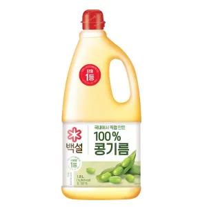백설 대두유 1.8L
