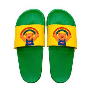 위글위글)위글베어레인보우EVA거실화