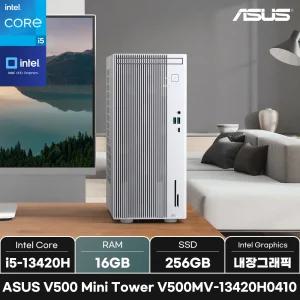 ASUS V500 Mini Tower 데스크탑 V500MV-13420H0410/RAM 16GB/ +장패드_마우스증정