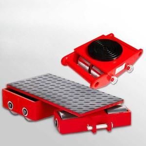 중량물 이동 도비 운반 중량 6톤 [ 무바퀴직진 고무바퀴 고무 중장비 도비바퀴 물류