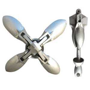 고무보트 닺 바다낚시 닻 정박 접이식 앵커 낚시배