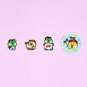 [SSG랜더스]라인프렌즈 미니니] 스티커패치