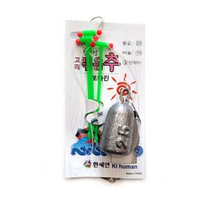 [선경] 한세인 묶음추 바다낚시 원투채비 25호 30호