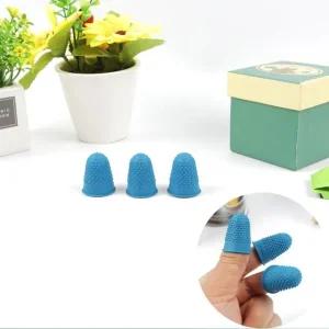 sDD 각종 수작업 손가락보호 고무 골무 대형 2P (WFHUA5T)