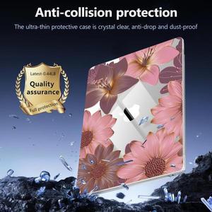 MacBook 2025 M4 M3 Air 13 15 A2681 A3114 A2941 M2 Pro 14 16 A2338 A2992 M1 용 크리스탈 클리어 프린트