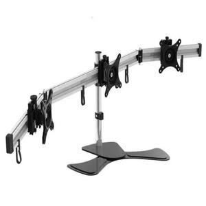 알루미늄 합금 데스크탑 스탠드 트리플 모니터 거치대, 풀 모션 TV 마운트 MP230SL