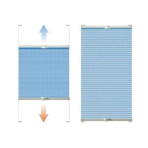 창문핏블라인드 무타공 반차광 못없이 벌집쉐이드 가정용 파란색 창문블라인드 압축봉 줄없는
