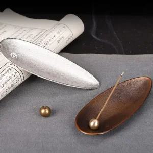 인센스 홀더 향 피우기 스틱 페이퍼 꽂이 받침 메탈 (WFHTYJN)