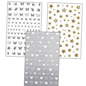 분장용 스티커 골드별 꾸미기 할로윈 얼굴 금박-WECF639