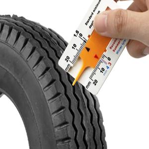 자동차 타이어 마모 체크 게이지 트레드 깊이 측정기 (CA1867)