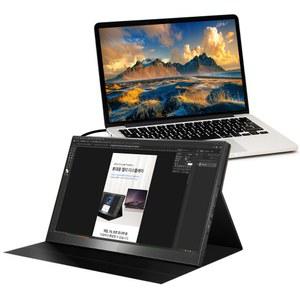 주니안 노트북듀얼모니터 트리블 포터블 보조 화면 터치 듀얼모니 스마트폰 15인치 불완전성 14