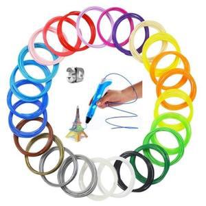 3D펜 PC유니L 필라멘트100M 20색상 1세트 (5mx20)