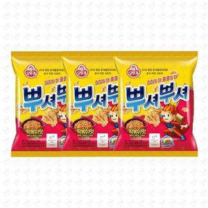 [JHQ8PQ67_52ED]뿌셔뿌셔 탕비실간식 떡볶이맛 90g 3개