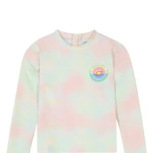 NBA 썸머 인 제주 여아 타이다잉 래시가드 라이트그린 K235TS730P_US