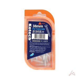 고품질 콘크리트 38mm 못 벽못박기 탄소강 시멘트못 스텐못 신주못 못 (WFHZGV3)