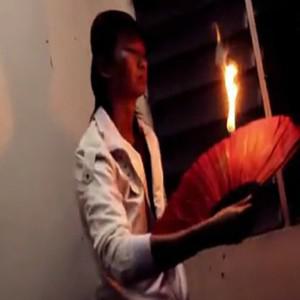 오토바이 열차단 플로팅 파이어볼 리필 교체 액세서리 (실/공/풀 세트) 마술 트릭 공중 부양 무대 착시