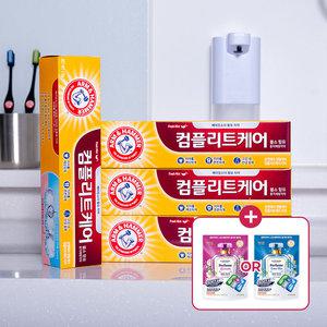 암앤해머 컴플리트케어 베이킹소다 불소 치약 178g 4개 + 캡슐세제