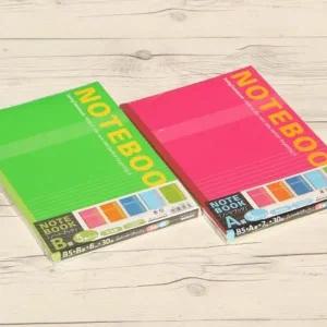 문구반점 B5-30매 유선노트 5권/팩...나카바야시 Swing 라인 2종 306A-5p