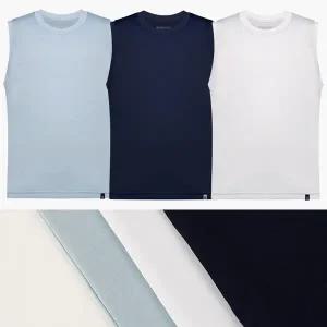 [보리보리/제이코튼]MR키즈 페어 남아 머슬티 3컬러 1매 우수한 신축성 남아런닝