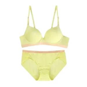 [롯데백화점]예스 사랑스런 레몬 옐로우 컬러 캔티팝 브라 팬티 세트 특가 YSWBZ273YSWPZ273