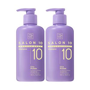 미쟝센 살롱10 시카프로틴 샴푸 480ml, 2개