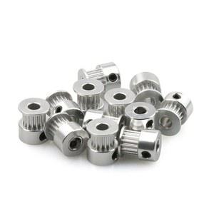 프린터 3D 2GT 기어 8MM 5MM 16 부품 PCS 풀리 10MM GT2 보어 6MM 20 알루미늄