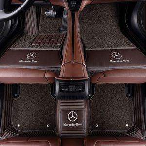 벤츠발매트 바닥 매트 레이어 5D E300 S350 C LA 단일 G 레드 LC