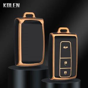 차키케이스 TPU 자동차 스마트 키 케이스 커버 Toyota Prius 2004 2005 2006 2007 2008 2009 Corolla Verso