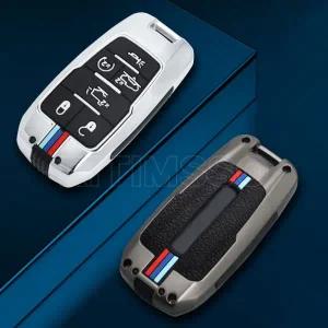차키케이스 아연 합금 자동차 키 커버 케이스 닷지 램 1500 RAM1500 RAM2500 TRX 크라이슬러 쿠브 지프 그