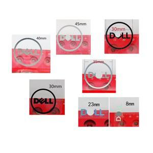 적용 가능한 로고 전기 성형 스티커 DELL 직경 35mm 30mm 용 금속