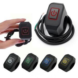 오토바이 핸들바 스위치 단추 커넥터 마운트 제어 헤드라이트 경적, 개조 모토 장비 액세서리