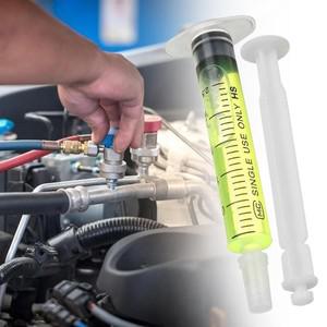 3Pcs 고농도 R134a R410 R12 자동차 냉동 추적기 오일 형광 에어컨 냉매 2.5ml 각 수리