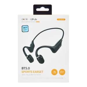 골전도 타입 초경량 무선 이어셋 블루투스 폰 앱코