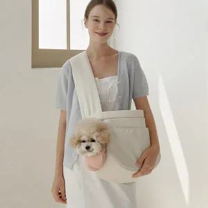 [리카리카] 뉴 튼튼 반달 슬링백(가방+쿠션)_2컬러