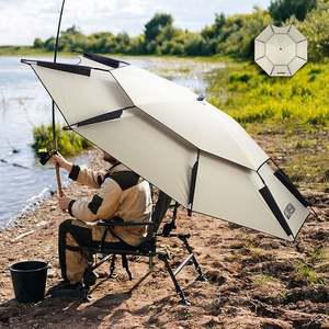 휴대용파라솔 그늘막 2단 야외옥상 방수캠핑 민물낚시 캠핑파라솔 낚시파라솔 대형파라솔 비치파라솔