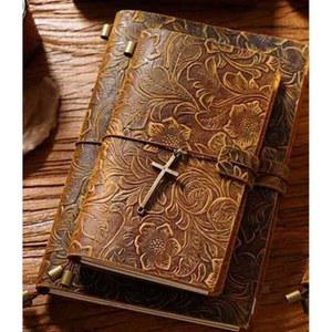 빈티지 가죽 다이어리 레트로 빌리브 일기장 7color 비밀일기장 인사 레드