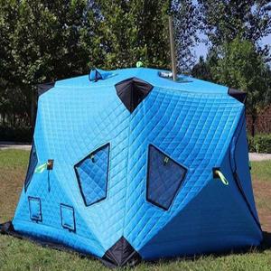 빙어낚시 육각 큐브텐트 빙어텐트 얼음 원터치 방한 빙어 겨울