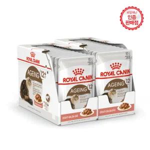 아트박스/로얄캐닌 고양이파우치 그레이비 에이징 12세이상 85G 24팩