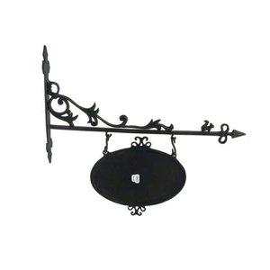 고품질 메징 다람쥐간판걸이세트 꽃판 B형 주물간판 대 문패걸이 철제안내판 (WFI3TZD)