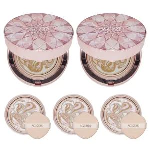 에이지투웨니스 에이지20S 팩트 최신상 에센스 커버 팩트 더 블루밍 에디션 본품2개 리필3개