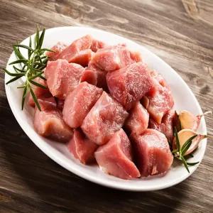 헬스꼬기 지방제한 국내산 돼지고기 식단 후지 뒷다리살 큐브