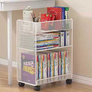 이동식 책장 3단 책상 밑 수납장 카트 선반 캐비넷 책