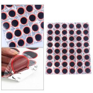 48PCS 패치 고무 튜브 키트 바퀴 긴급 수리 도구 부품 오토바이 도로 자전거