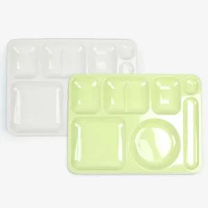 국산 PC식판 플라스틱 성인용식판 구내식당 배식판