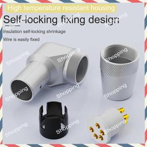 A44M 발열 등급 비닐 LP 레코드 플레이어 톤암 헤드 5핀 플러그 시트 신호 라인 핀